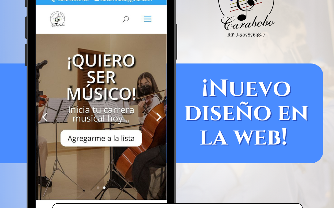 Conservatorio de Música de Carabobo reestrena página web como herramienta de apoyo institucional